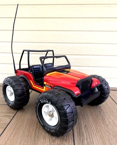 De colección TONKA 1970 Rojo Dune Buggy Jeep Acero Prensado Metal MR-970 Hecho en EE. UU. - Imagen 1 de 23