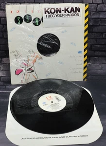 Kon Kan I Beg Your Pardon Electronic Pop Dance 1988 0-86467 Vinyl 12'' Hype Stic - Picture 1 of 4
