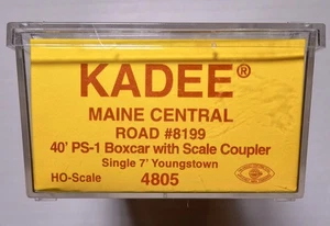 Kadee #4805 40' PS-1 Box Car w/Single 7' Youngstown Door MEC #8199 NIB RTR HO - Picture 1 of 3