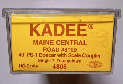 Kadee #4805 40' PS-1 Box Car w/Single 7' Youngstown Door MEC #8199 NIB RTR HO - Image 1 of 3