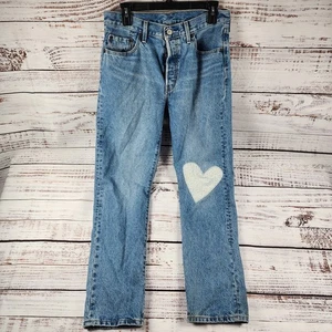 Levi’s 501 XX 150th Jeans 32x30 Button Fly Heart Embroidered Limited Edition - Picture 1 of 11