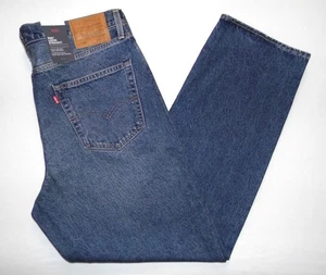LEVI'S - Herren NEU 568 Stay Loose Fit Jeans 36"W X 34"L Premium Baggy Denim - Bild 1 von 8