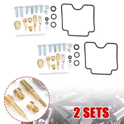 2X Kit de reparación de reconstrucción de carburador para Suzuki GS500F GS 500 F 2004 2005 2006-2009 Foto 1 de 4