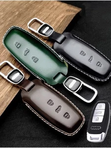 Protective Shell Key Fob Case Cover for Audi A3 A7 A8 Q3 A6 S3 RS5 Q7 Q8 - Picture 1 of 9