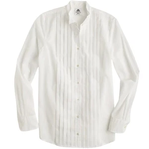 Collection Thomas Mason® Smoking Hemd aus Baumwollvoile weiß Gr. 2  - Bild 1 von 10