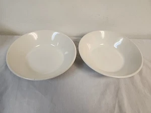 MIDWINTER Stonehenge Set di 2 ciotole per zuppa/cereali bianche Inghilterra - Foto 1 di 5