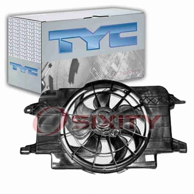 Conjunto de ventilador condensador y radiador doble TYC para correas Saturn SL 1994-2002 mm Foto 1 de 4
