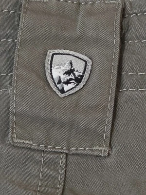 Womens 10 Reg Kuhl Legendary Gray Cargo Convertible Roll Up Hiking Pants - Image 1 of 4