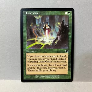 Magic The Gathering Land Grant Mercadian Masques Regular 255/350 - Picture 1 of 2