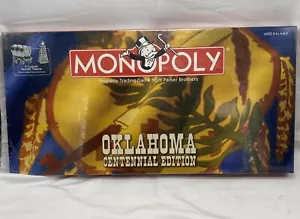 NEW Monopoly Oklahoma Centennial 2007 Board Game Pewter Tokens FACTORY SEALED - Picture 1 of 6