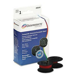 Data Products R3197 calculator ribbon spool 2 count Nylon Black ribbon - Picture 1 of 2