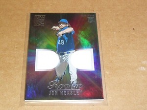 2022 Panini CAPSTONE JON HEASLEY ROOKIE DUAL JERSEY ROYALS T1306