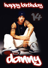 PERSONALISED EMINEM BIRTHDAY ANY OCCASION GREETING CARD