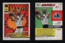 2021 Donruss Net Marvels Press Proof Gold Foil Black Text Kevin Garnett #16 HOF