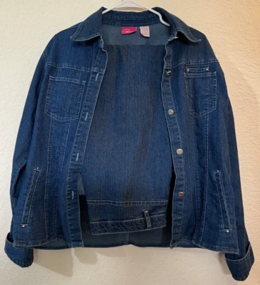 Jeans y blusa Cappagallo, talla 12, jeans #682, blusa #523 usada en excelente estado Foto 1 de 4