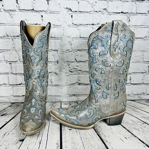 Bellflower Women’s Western Boot by J.B. Dillon Size 11B JBR 04010_Bellflower - Picture 1 of 12