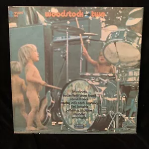WOODSTOCK TWO - Jimi Hendrix, Crosby Stills Nash COTILLION SD2-400 1971 ST 2LP - Picture 1 of 10