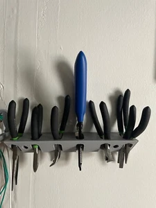 Wall Mount Pliers Holder | Tool Organizer for Pliers & Small Hand Tools - Picture 1 of 11