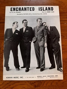 Four Lads Noten - Enchanted Island (1958) - Bild 1 von 3