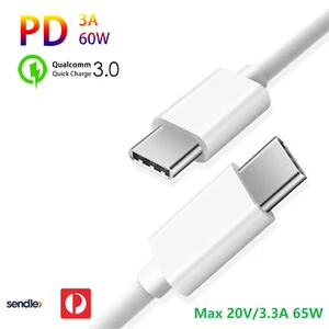 USB-C to USB-C 1m 100W Fast Charging cable For iPad Mac Android Laptop Type-C - Picture 1 of 10