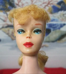 1961 CODA DI CAVALLO ORIGINALE GIAPPONESE~#5~HARD CURL+CURLY FRANGS~FACCIA INTATTA~#850 - Foto 1 di 12