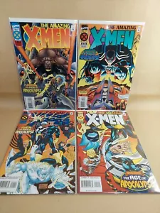 The Amazing X-Men Age of Apocalypse Marvel Comics Set 1, 2, 3, 4 Complete 9.2 - Picture 1 of 5