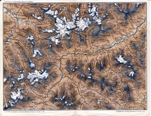Graubünden Scuol Zuoz Zernez 1901 kl. orig. Karte Klosters-Serneus Mustair Lavin - Picture 1 of 1