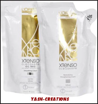 L'OREAL X-TENSO-EX Cream Resistant Hair Rebonding Straight Perm SET-(125 ML X 2) - Image 1 of 3