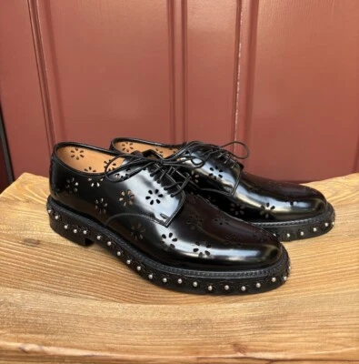 Zapatos Noir Kei Ninomiya & Church’s Colaboración Cuero Brogues (NUEVOS SIN ETIQUETAS) Foto 1 de 4