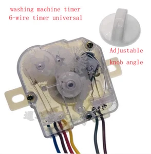 Waschmaschine Timer 6-zeilig Schaltknopf halbautomatisch Zweizylinder DXT15 Min - Bild 1 von 7