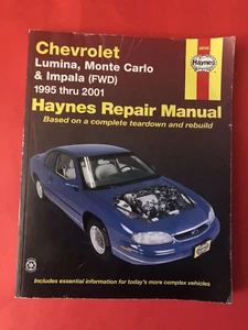 Haynes Auto Repair Manual 24048 Chevrolet Lumina IMPALA & Monte Carlo 1995-2001 - Picture 1 of 2