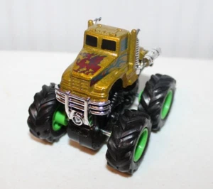 MiniMonster 4WD Friction Monster Truck 4x4 Ray Toys Company Yellow Dragon - Picture 1 of 2