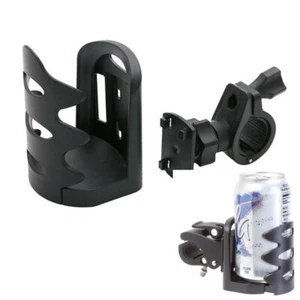 Neue Schwarze Motorrad Getr?nkeflaschentassenhalterung minimalistisches Design - Bild 1 von 24