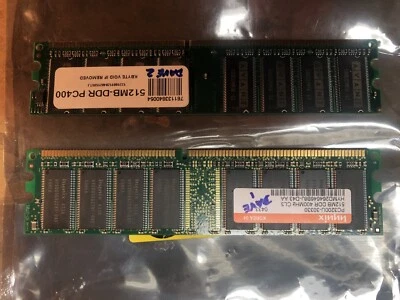 Two 512MB DDR PC400 Desktop RAM (2x512MB) - Image 1 of 4