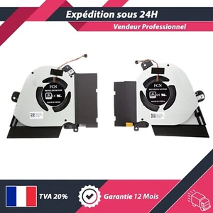 VENTILATEURS CPU & GPU FAN POUR ASUS ROG ZEPHYRUS GU502LV / GU502LWS - Afbeelding 1 van 4