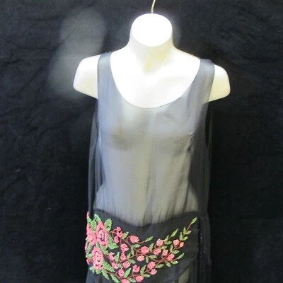 Vestido para mujer vintage años 20 (H0050) Foto 1 de 4