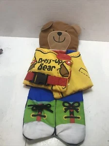 Melissa & Doug-Dress-up Bear- Educational Toddler Toy - Fine Motor Practice - Picture 1 of 8