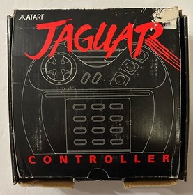 Atari Jaguar Joystick Controller Gray Button J8901 New in Box Fast Ship