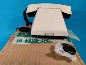 Vintage Soviet phone in authentic packaging TA 68. Condition excellent. USSR - Picture 1 of 12