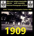 China Guangzhou Canton Marines S.M.S. Tsingtau Soccer Team 3x orig photos 1909