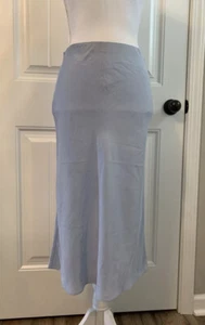 Nuova gonna in seta pull-on nebbia da $295 RAG & BONE TAGLIA XS - Foto 1 di 8