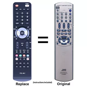 New RM-SEEXA1R Replacement Remote Control For JVC EX-A1 EXA1 Component System - Picture 1 of 5