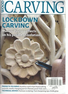 WOOD CARVING #09 2020 UK / LOCKDOWN CARVING - Picture 1 of 1