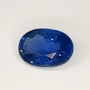Royal Blue Sapphire with Gem Report, Unheated Untreated Natural Rich Royal Blue - Picture 1 of 8