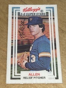 1983 KELLOGGS BASEBALL #34 Neil Allen Combined Shipping
