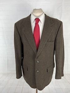 *FALL/WINTER* Hardy Amies Men's Brown Wool Blazer 44R $495