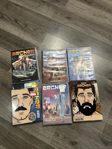 Archer DVD Lot Season 1-6 Complete Season 4/5 New Sealed - Picture 1 of 24