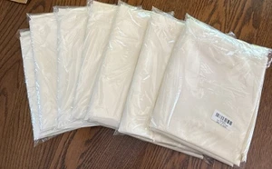 Menge 7-70" Runde Polyester Elfenbein Tischdecke Stoff Leinen Tücher - Bild 1 von 2