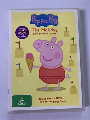 Peppa Pig: The Holiday And Other Stories (DVD, 2003) Animation Region 4 - image 1 of 3