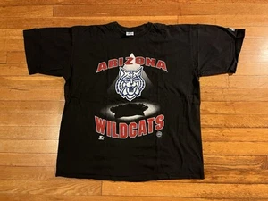 VINTAGE Starter Arizona Wildcats Shirt Men’s Extra Large Black 90s - Picture 1 of 11